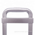 Suitcase Luggage Push Button Handle 100% Aluminum Telescopic Luggage Cart Handle For luggage Supplier